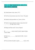 FCR 110 PREP RESOURCES 2026 FULL SOLUTIONS VERIFIED