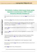 PSI Esthetics Indiana state board study guide  Questions and Answers &lpar;100&percnt; Correct  Answers&rpar; Already Graded A&plus; 
