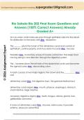 Rio Salado Bio 202 Final Exam Questions and  Answers &lpar;100&percnt; Correct Answers&rpar; Already  Graded A&plus;