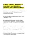 FLORIDA 2-20 STATE EXAM PRACTICE EXAM SCRIPT 2026 UPDATED 145 QUESTIONS WITH ANSWERS GRADED A&plus;