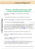 STT 200 Exam 1 Questions and Answers &lpar;100&percnt;  Correct Answers&rpar; Already Graded A&plus; 