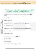 STT 200 exam 1 Questions and Answers &lpar;100&percnt;  Correct Answers&rpar; Already Graded A&plus; 