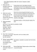 CCA 2026 Questions With All Correct Answers Latest Update&excl;&excl;&excl;
