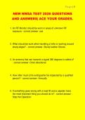  NWSA TEST 2026 QUESTIONS  AND ANSWERS&vert; ACE YOUR GRADES&period;