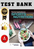 Test Bank for Practical Applications in Sports Nutrition&comma; 7th Edition &lpar;Hedrick Fink&comma; Burgoon & Mikesky&rpar; &vert; All Chapters &lpar;1&ndash;15&rpar; &vert; A&plus;