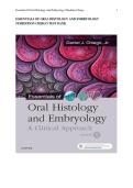 Test Bank for Essentials of Oral Histology and Embryology&colon; A Clinical Approach&period; 5th Edition by Daniel J&period; Chiego Jr