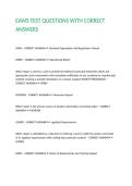 EAWS TEST QUESTIONS WITH CORRECT ANSWERS&period;