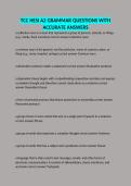 TCC HESI A2 GRAMMAR QUESTIONS WITH ACCURATE ANSWERS
