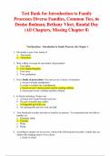 Introduction to Family Processes Diverse Families&comma; Common Ties&comma; 6th Edition &ndash; Denise Bodman&comma; Bethany Vleet&comma; Randal Day &ndash; ISBN 9781138312890 &ndash; Test Bank &lpar;All Chapters Covered 1&ndash;14&comma; Missing Chapter 8&rpar;