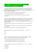 NACE - OB PRACTICE QUESTIONS AND CORRECT ANSWERS&period;