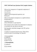 NSPN 7100 Final Exam Questions With Complete Solutions