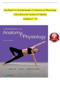 Full TEST BANK &vert; Fundamentals of Anatomy & Physiology 11th Edition by Frederic Martini&comma; Judi Nath & Edwin Bartholomew &vert; Complete MCQs&comma; Labeling Questions & Correct Answers &vert; Updated 2026 Version