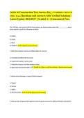 OSHA 30 Construction Test Answer Key - INTRODUCTION TO OSHA Exam Questions and Answers with Verified Solutions &vert; Latest Update 2026&sol;2027 &vert; Graded A&plus; &vert; Guaranteed Pass&period;