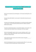 Personal Fitness Cumulative Exam &lpar;98&percnt;&rpar; questions and correct asnwers 2026