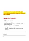 ATI RN Pediatric Proctored Exam 3 &lpar;NGN Style&rpar; 70 Verified Questions&comma; Case Scenarios & Expert Rationales &ndash; Pass Guaranteed&period;pdf