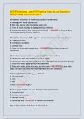 NPS Phlebotomy Latest&excl;&excl;&excl;&excl;&excl; Practice Exam Actual Questions With Verified Answers Grade A&plus;&period;