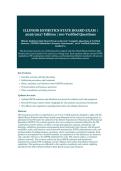 Illinois Esthetics State Board Exam 2026&sol;2027 &vert; IDFPR Esthetician Licensure Assessment &vert; 100 Verified Questions with Detailed Rationales