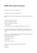 MGSC 395 practice questions and answers rated a&plus; assured satisfaction&period;