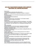 ALTA CALT EXAM REVIEW STANDARD 6 WITH COMPLETE SOLUTIONS 100&percnt; VERIFIED SOLUTIONS&excl;&excl;
