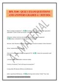 BPL 5100 - QUIZ 1 EXAM QUESTIONS AND ANSWERS GRADED A&plus; 2025&sol;2026