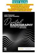 TEST BANK FOR DENTAL RADIOGRAPHY AND TECHNIQUES 6th EDITION BY JOEN M&period; IANNUCCI&comma; ALL CHAPTERS COVERED WITH 100&percnt; VERIFIED QUESTIONS AND ANSWERS&comma; COMPLETE A&plus; GUIDE 2026&sol;2027 UPDATE&period;
