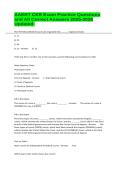 AAERT CER Exam Practice Questions and All Correct Answers 2025-2026 Updated&period;