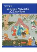 TEST BANK FOR Societies&comma; Networks&comma; and Transitions&colon; A Global History 4th Edition by Craig Lockard ISBN&colon; 978-0357365304 COMPLETE GUIDE ALL CHAPTERS COVERED 100&percnt; VERIFIED A&plus; GRADE ASSURED&excl;&excl;&excl;&excl;&excl;NEW LATEST UPDATE&excl;&excl;&excl;&excl;