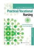TEST BANK FOR Contemporary Practical&sol;Vocational Nursing 9th Edition by Corinne Kurzen&comma; Anna LaVon Barrett ISBN&colon; 978-1975136215 COMPLETE GUIDE ALL CHAPTERS COVERED WITH RATIONALES 100&percnt; VERIFIED A&plus; GRADE ASSURED&excl;&excl;&excl;&excl;&excl;NEW LATEST UPDATE&excl;&excl;&excl;&excl;&excl;
