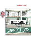 Corrections&colon; From Research to Policy to Practice 2nd Edition &ndash; Stohr &ndash; Test Bank PDF