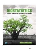TEST BANK FOR Biostatistics for the Biological and Health Sciences 2nd Edition by Marc Triola&comma; Mario Triola&comma; Jason Roy ISBN&colon; 978-0134039015 COMPLETE GUIDE ALL CHAPTERS COVERED 100&percnt; VERIFIED A&plus; GRADE ASSURED&excl;&excl;&excl;&excl;&excl;NEW LATEST UPDATE&excl;&excl;&excl;&excl;&excl;