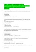 310T Exam - Electronical and Electrical Systems Study Guide Exam with Actual Answers 2025-2026 Edition&period;