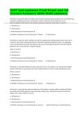 310T fuel systems Final Exam and All Correct Answers 2025-2026 Updated&period;