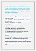 ATI RN Targeted Medical Surgical&colon; Respiratory Online  Practice Exam &vert; Most Recent Exam 2026 Actual Complete  Real Exam Questions With 100&percnt; Correct Answers &vert; Verified  Answers &vert; Already Graded A&plus; &vert; Guaranteed Success&excl;&excl; &vert;  Newest Exam &vert; Just Released&excl;&excl;