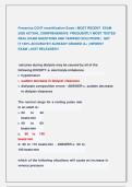 Fresenius CCHT recertification Exam &vert; MOST RECENT  EXAM  2026 ACTUAL COMPREHENSIVE  FREQUENTLY MOST TESTED  REAL EXAM QUESTIONS AND VERIFIED SOLUTIONS &vert;  GET                            IT 100&percnt; ACCURATE&excl;&excl; ALREADY GRADED A&plus; &vert; NEWEST                   EXAM &vert;