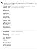 ATI RN Comprehensive Online Practice 2023 A Questions & Answers &vert; Exam-Ready Verified Solutions &vert; Latest 2026&sol;2027 Edition