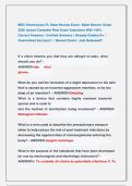 IBEC Electrolysis FL State Review Exam &vert; Most Recent  Exam  2026 Actual Complete Real Exam Questions With 100&percnt;  Correct Answers &vert; Verified Answers &vert; Already Graded A&plus; &vert;   Guaranteed Success&excl;&excl;  &vert; Newest Exam &vert; Just Released&excl;&excl;