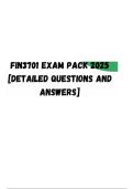 FIN3701&comma; Finance Exam&comma; 2025 Exam Pack &srarr; FIN3701 Exam Pack 2025 &srarr; Comprehensive FIN3701 2025 Exam Pack with Latest Questions and Verified Answers for Top Grades &vert; Full Coverage of Key Finance Concepts and Practice Questions