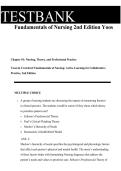 Fundamentals of Nursing 2nd Edition by Yoost Test Bank &vert; Complete Questions and Verified Answers for Exam Prep
