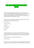NUR 102 COMPREHENSIVE FINAL EXAM&period;