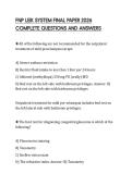 FNP LEIK SYSTEM FINAL PAPER 2026 COMPLETE QUESTIONS AND ANSWERS
