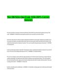 Nur 206 Nclex Que Exam With 100&percnt; Correct Answers&period;