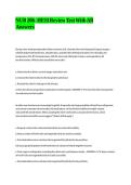 NUR 206 - HESI Review Test With All Answers&period;