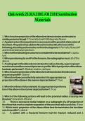 Quiz week 2 LRA 218 LAR 218 Examination Materials&period;