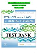 Ethics and Law in Dental Hygiene 4th Edition by Anderson Chapter 1 to 10