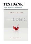 TESTBANK A CONCISE INTRODUCTION TO LOGIC 11TH EDITION Patrick J&period; Hurley