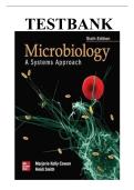 Test Bank for Microbiology&colon; A Systems Approach 6th Edition &vert; All Chapters Complete Guide &vert; A&plus; Graded