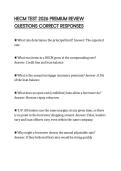HECM TEST 2026 PREMIUM REVIEW QUESTIONS CORRECT RESPONSES