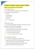 Principles of Pediatric Nursing Caring for Children  Chapter 1&colon; Nurse&rsquo;s Role in Care of the Child 