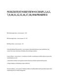 NUR 256 TEST -1 REVIEW -1 CHAP 1&comma; 3&comma; 4&comma; 5&comma; 7&comma; 9&comma; 10&comma; 11&comma; 12&comma; 15&comma; 16&comma; 17&comma; 18&comma; 19 & PHARM 11&period;