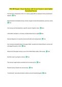 FINC 409 Chapter 2 Exam Questions with Correct Answers&vert; Latest Update 